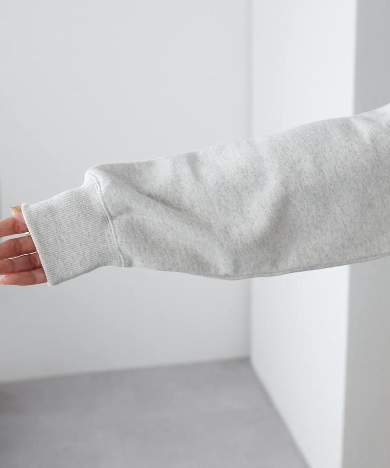 【6色展開/ワンポイント刺繍】ハート刺繍スウェット《WEB限定》