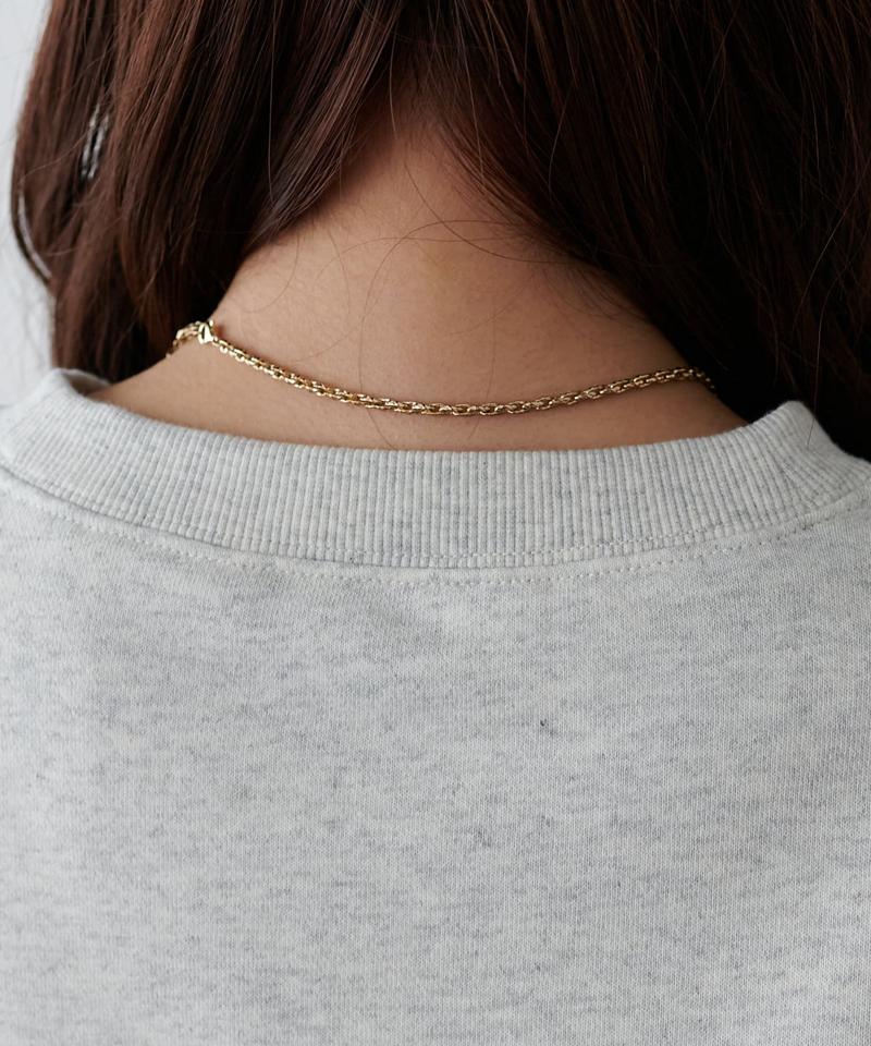 【6色展開/ワンポイント刺繍】ハート刺繍スウェット《WEB限定》