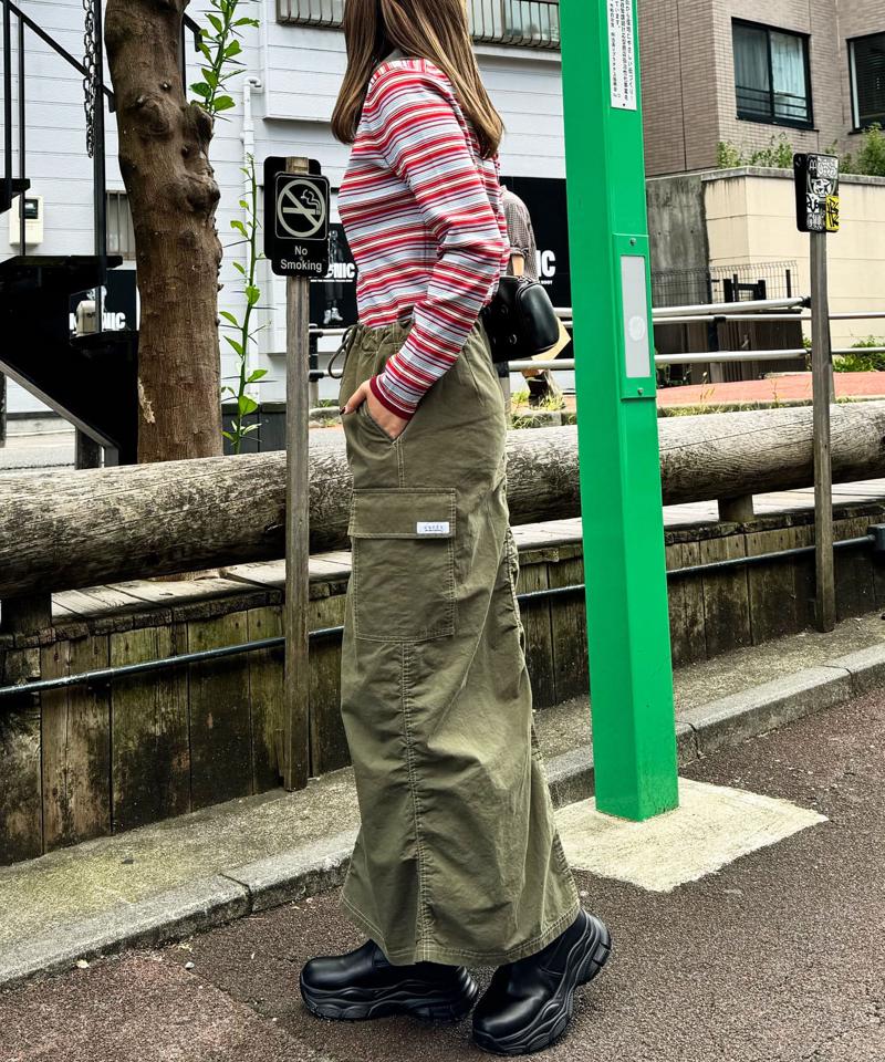 マルチボーダープチタートルニット