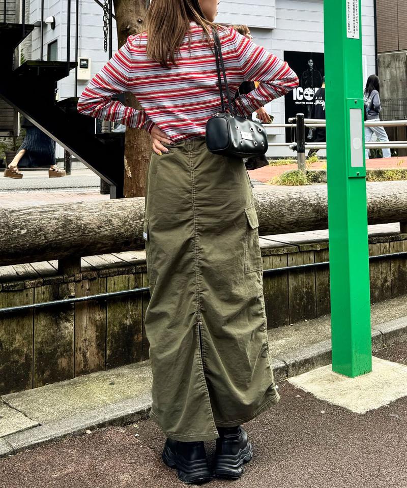 マルチボーダープチタートルニット