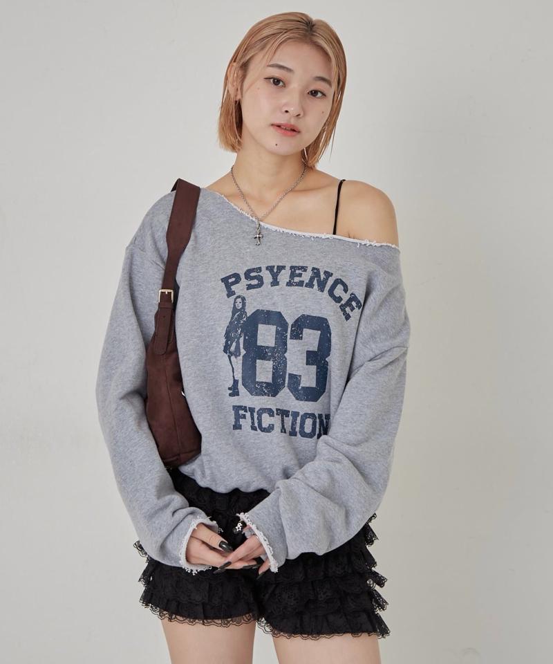 エリオットナンバリングワンショルダースウェット