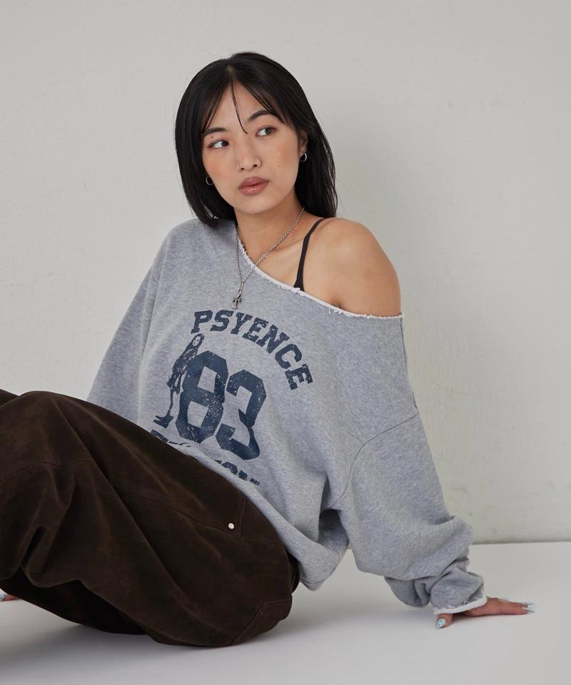 エリオットナンバリングワンショルダースウェット