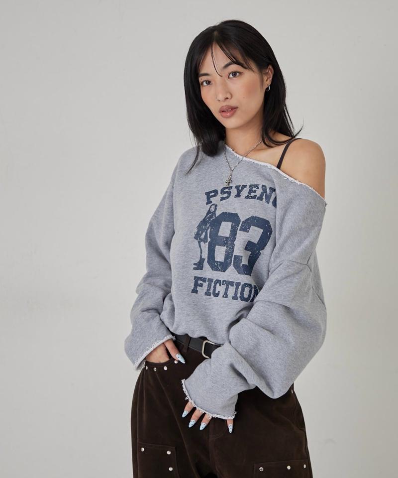 エリオットナンバリングワンショルダースウェット