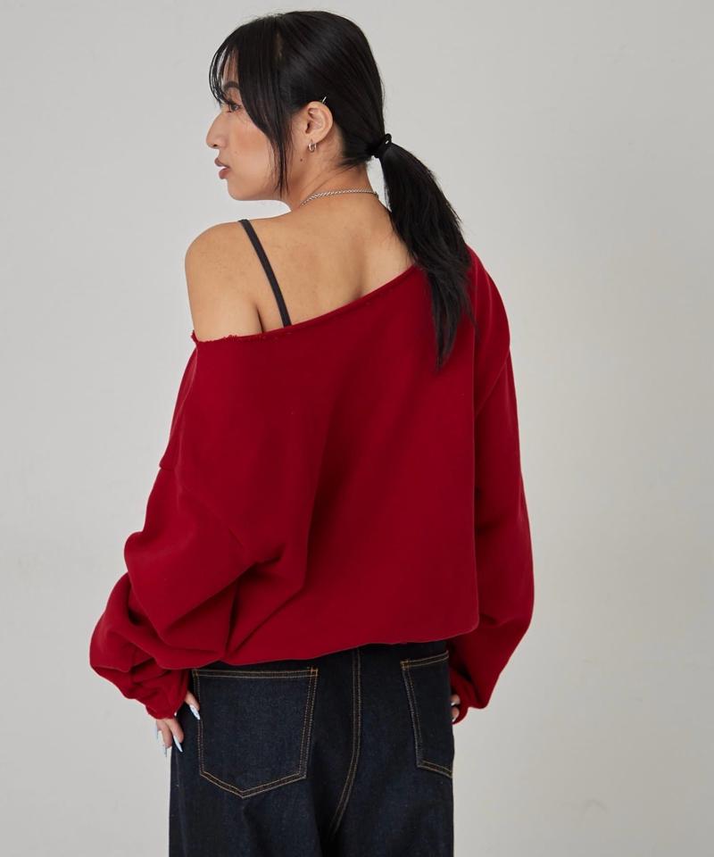 エリオットナンバリングワンショルダースウェット