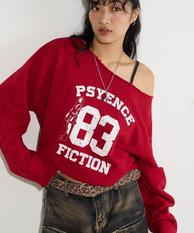 エリオットナンバリングワンショルダースウェット