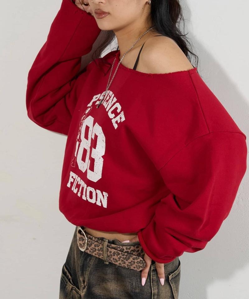 エリオットナンバリングワンショルダースウェット