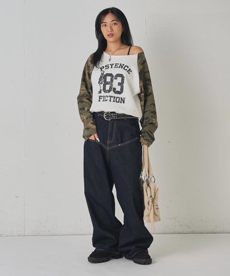 エリオットナンバリングワンショルダースウェット