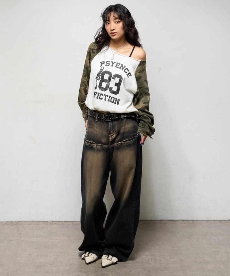 エリオットナンバリングワンショルダースウェット