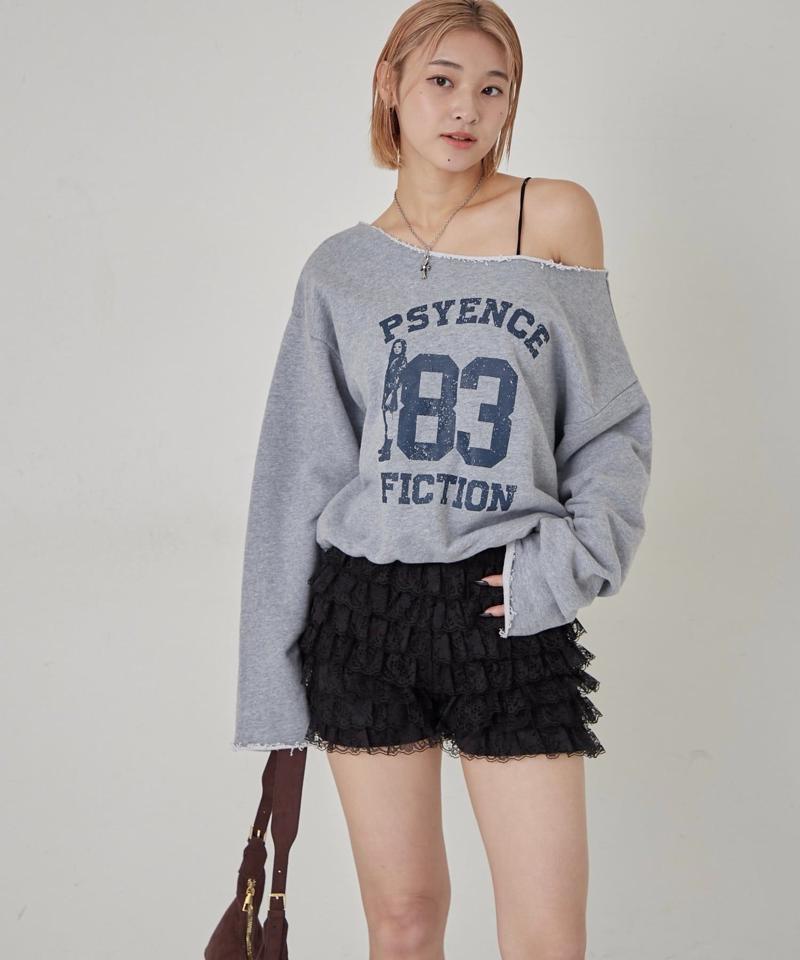 エリオットナンバリングワンショルダースウェット