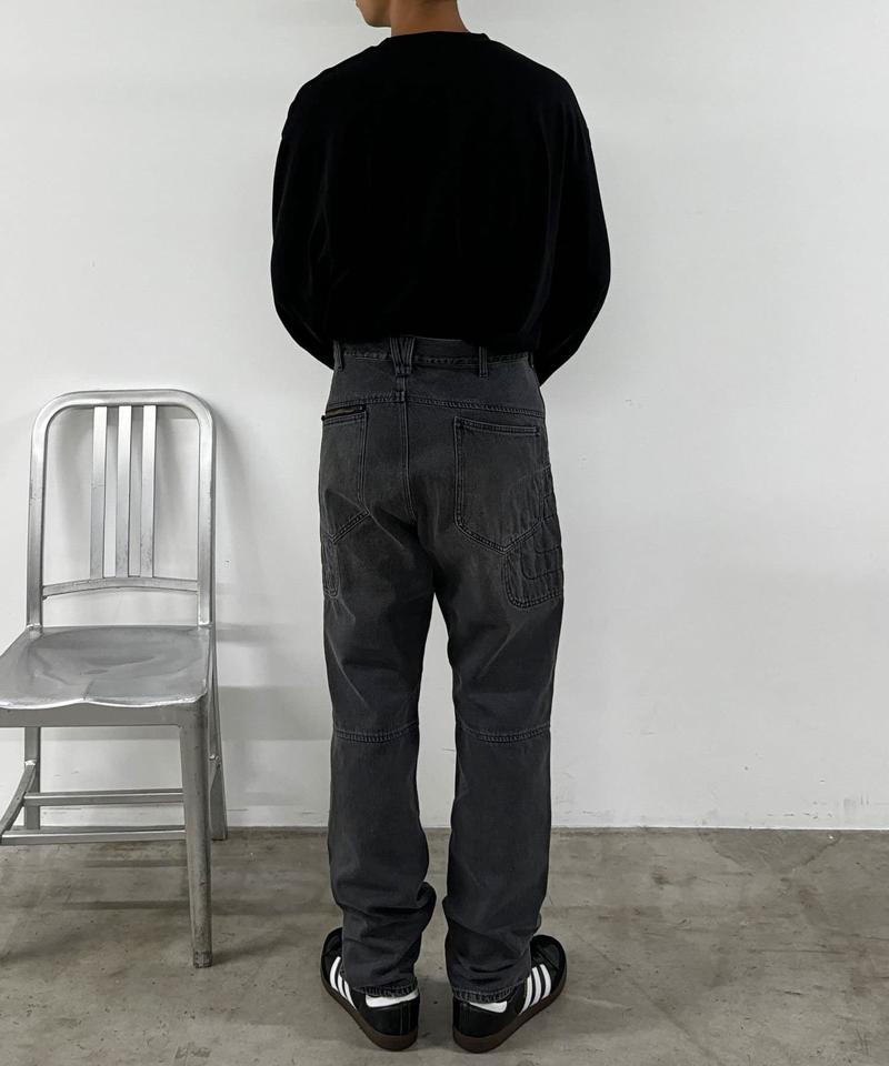 【SHIDEN/紫電】MOTOR CYCLE PANT -13.5OZ DENIM VINTAGE