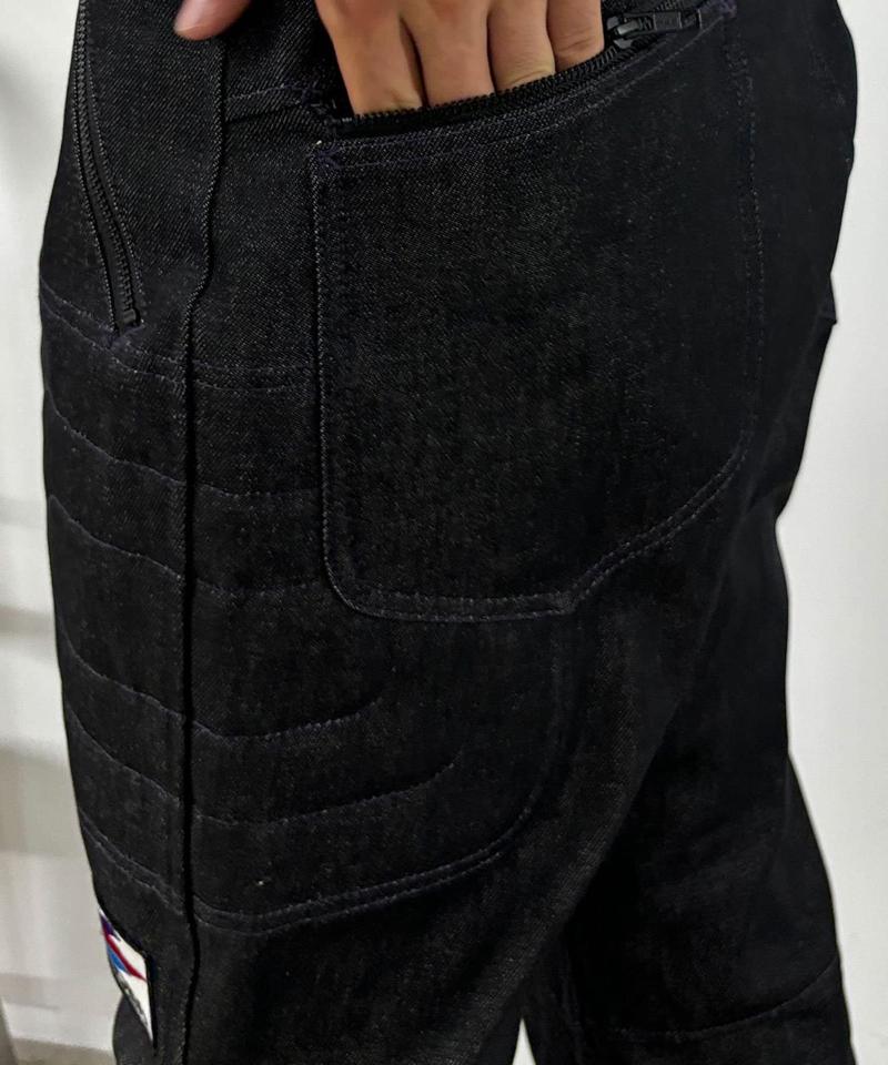 【SHIDEN/紫電】MOTOR CYCLE PANT -13.5OZ DENIM