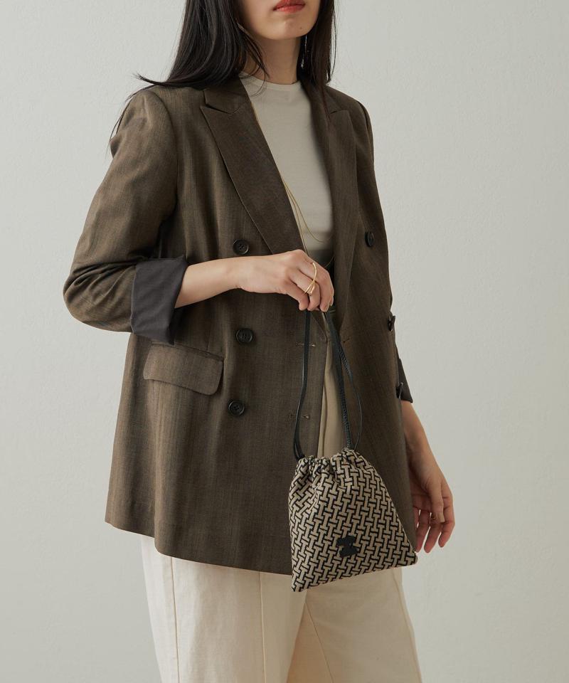 モノグランマ ポーチ JACQUARD/CERVO
