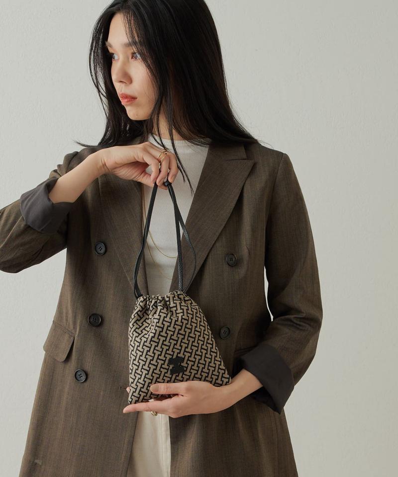 モノグランマ ポーチ JACQUARD/CERVO
