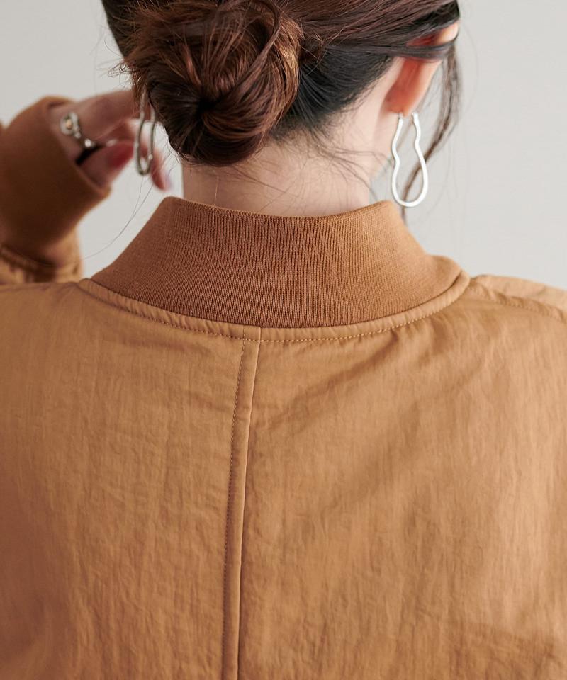 【軽量アウター/ユニセックス/WEB限定】メモリーボンバーブルゾン