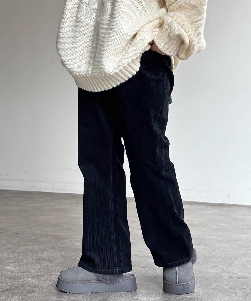 【新色/コーデュロイ】フレアデニム