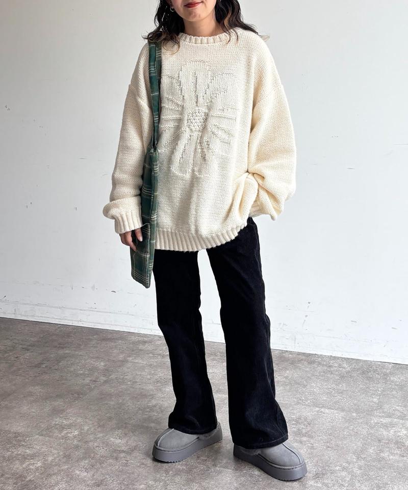 【新色/コーデュロイ】フレアデニム