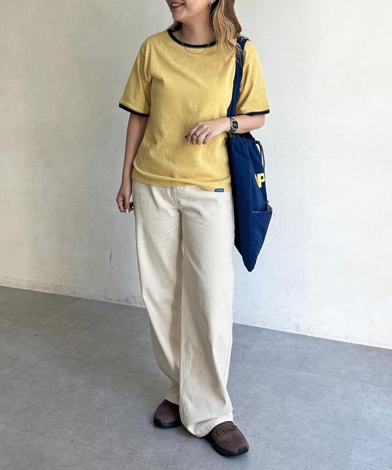 【新色/コーデュロイ】ハイウエストストレートデニム