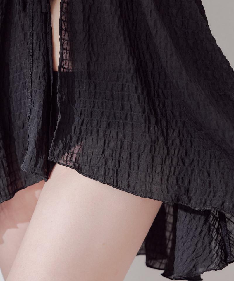 【WEB限定/REVIVAL】肩リボンキャミチュニック水着３点セット