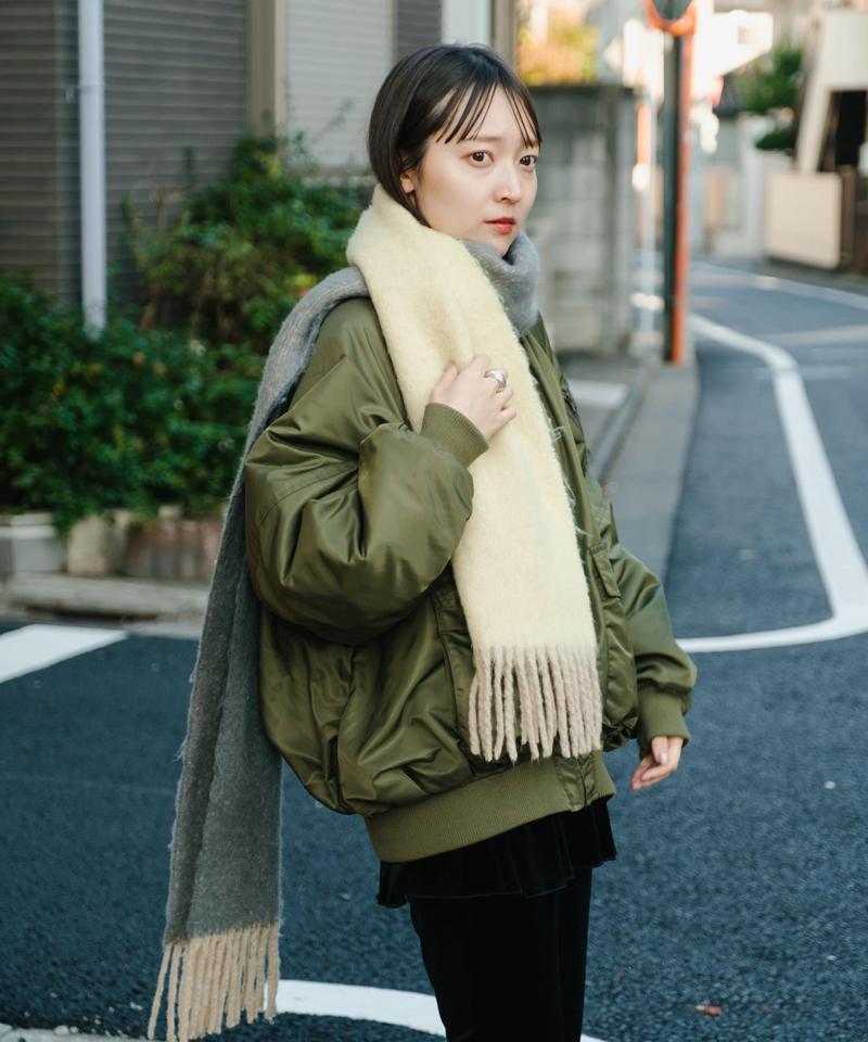 ニュアンスカラーマフラー