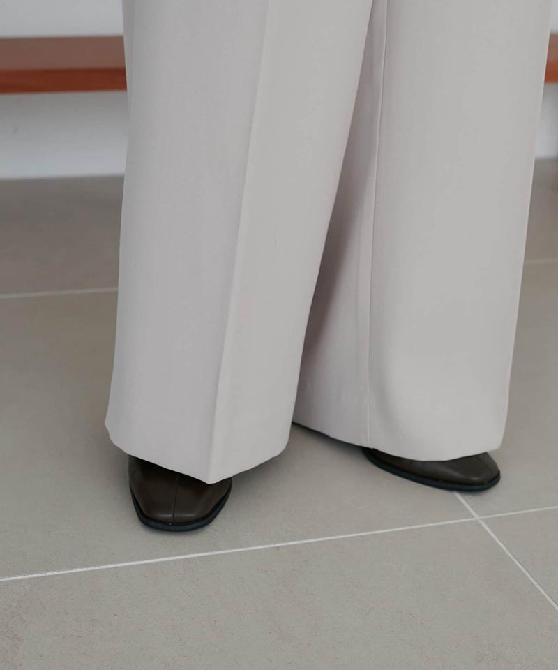 【＠yuyukekelife・＠yuko_416監修】欲張り2タックワイドパンツ