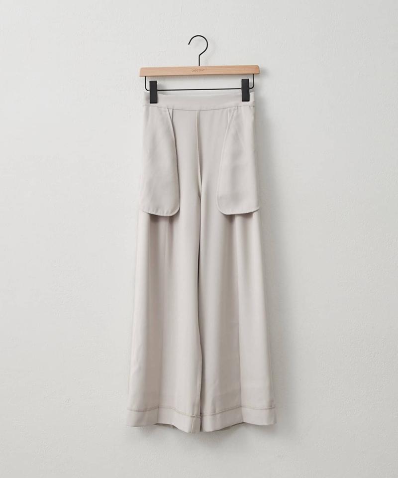 【＠yuyukekelife・＠yuko_416監修】欲張り2タックワイドパンツ
