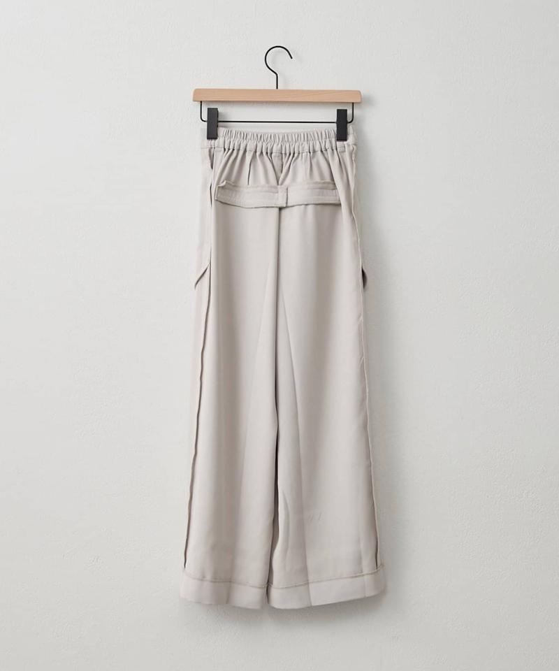 【＠yuyukekelife・＠yuko_416監修】欲張り2タックワイドパンツ