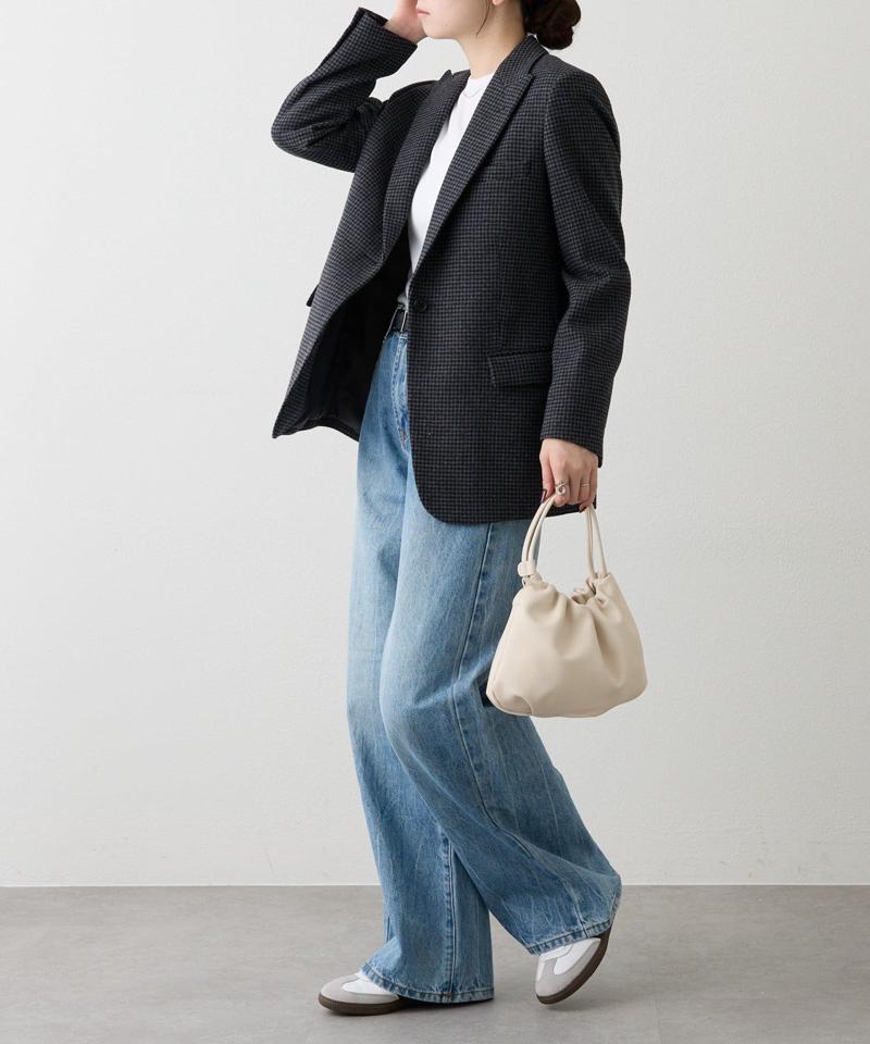 レザー巾着4WAYショルダーバッグ