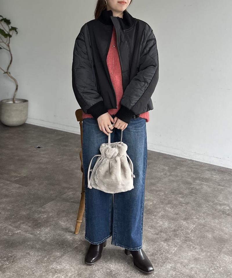 ヨーク切替中綿ジャケット