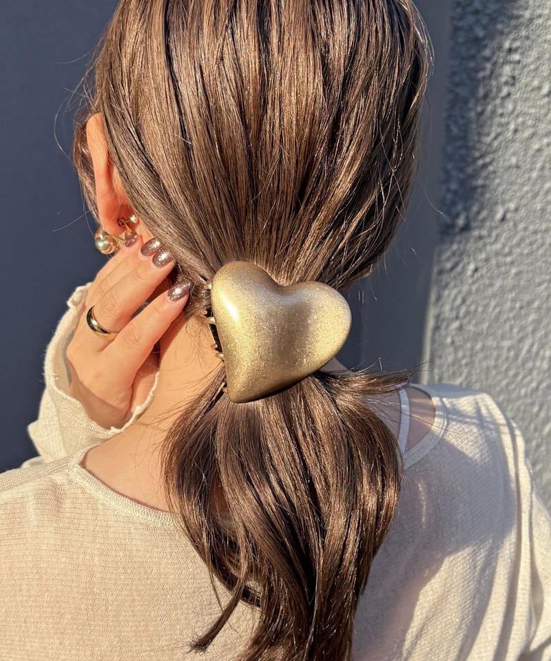 【WEB限定】【人気の為再入荷】ビッグハートクリップ