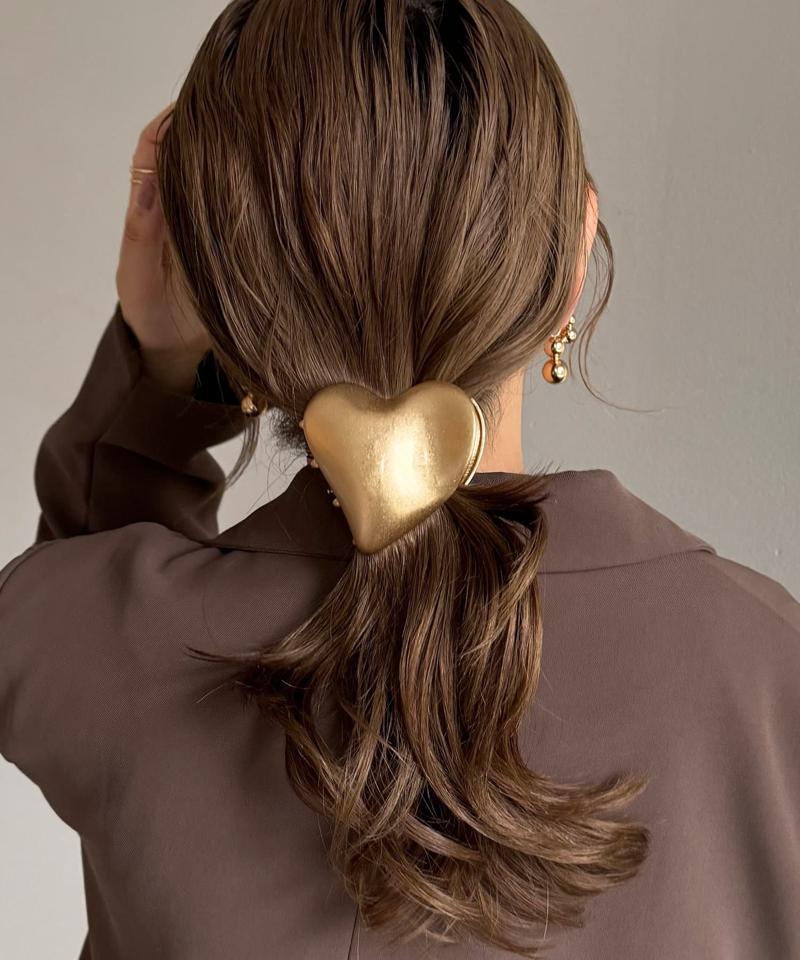 【WEB限定】【人気の為再入荷】ビッグハートクリップ