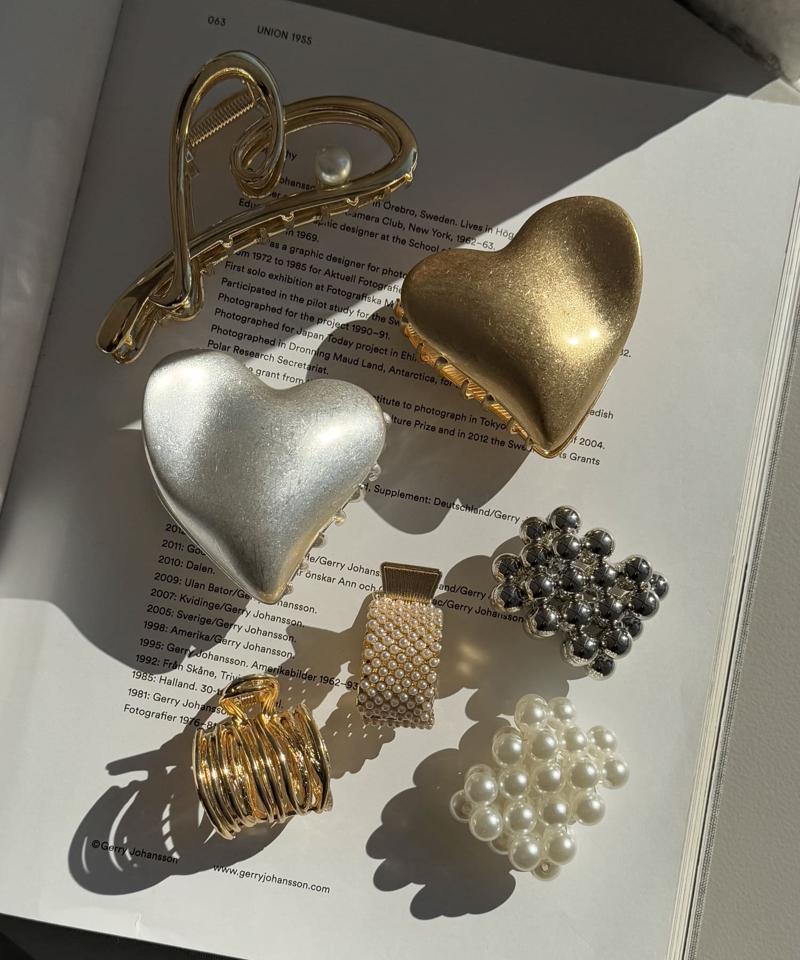 【WEB限定】【人気の為再入荷】ビッグハートクリップ