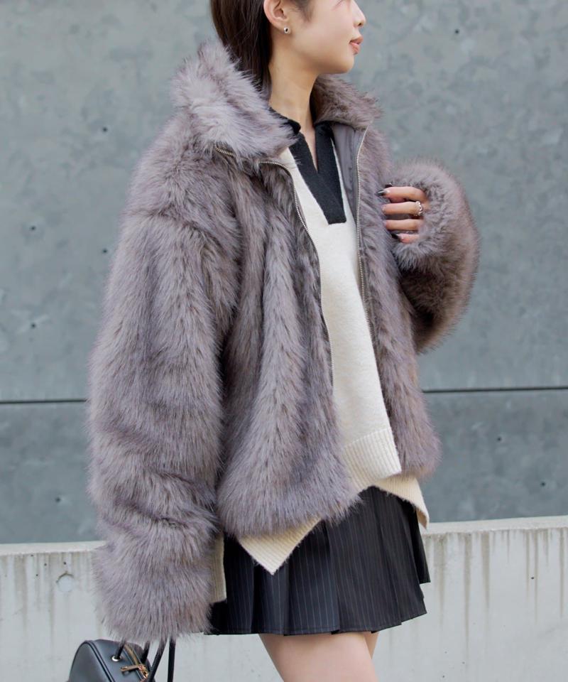 【WEB限定 / リバイバル】スキッパーポロ刺繍ニット　/　襟付きニット