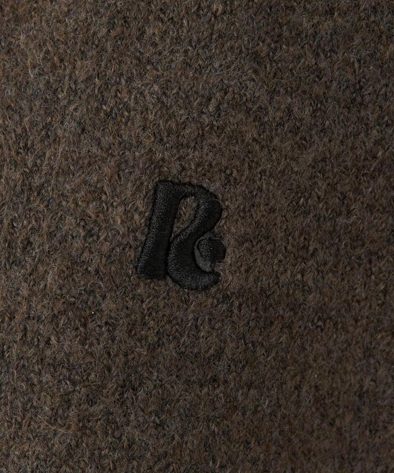 【WEB限定 / リバイバル】スキッパーポロ刺繍ニット　/　襟付きニット