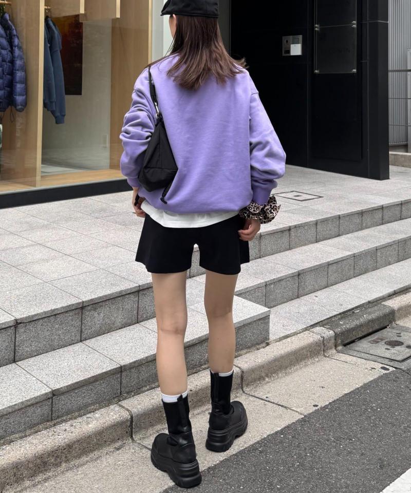 【WEB限定】【UNISEX】メッセージロゴ裏毛スウェット