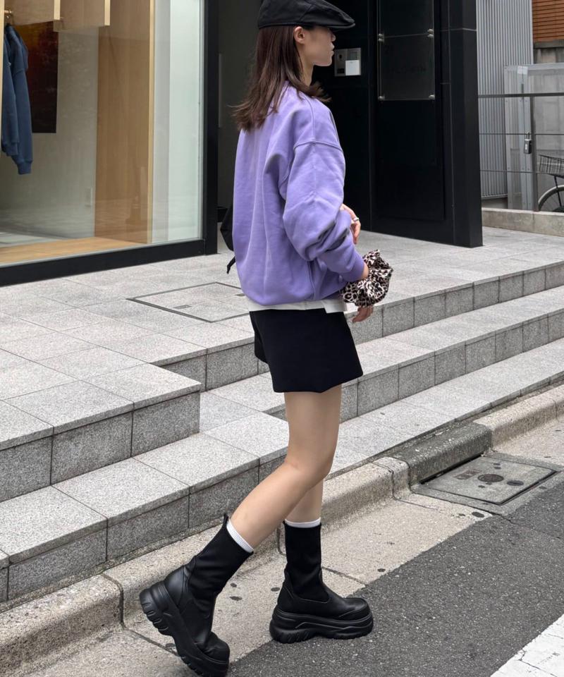 【WEB限定】【UNISEX】メッセージロゴ裏毛スウェット