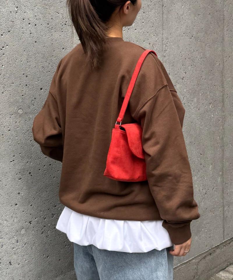 【WEB限定】【UNISEX】メッセージロゴ裏毛スウェット