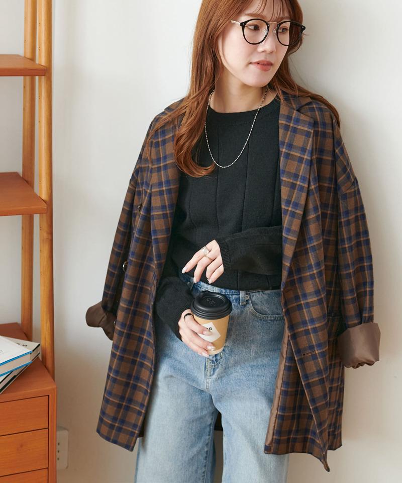 【10色展開/WEB限定】ウールライクプルオーバー