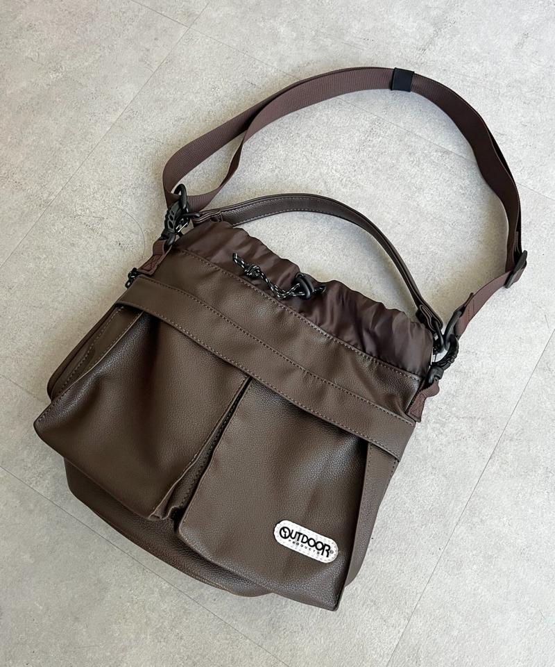 【OUTDOOR PRODUCTS】巾着ショルダー