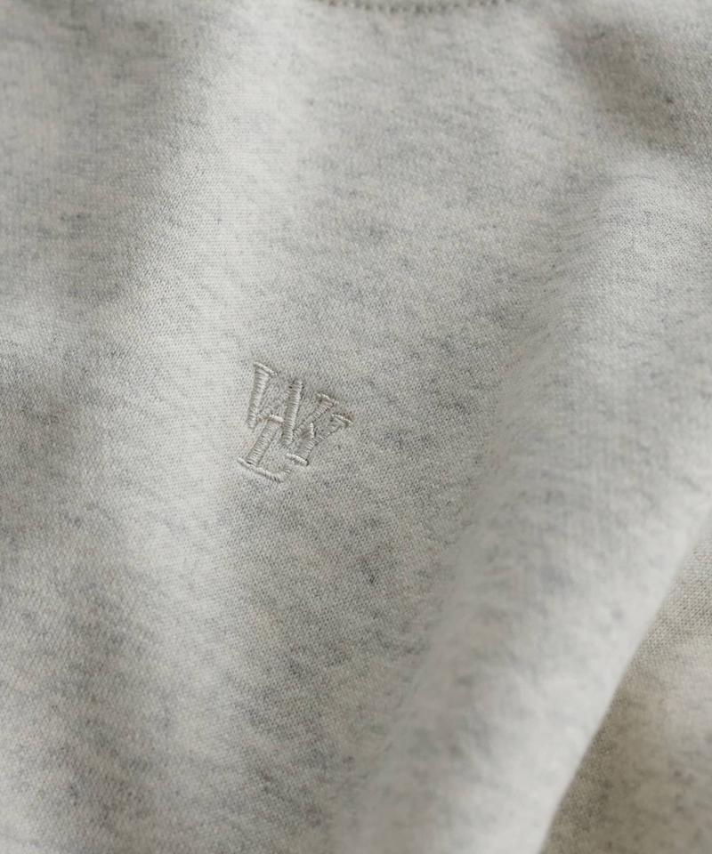 【新色追加/WEB限定】袖ロゴ刺繍ショートスウェット