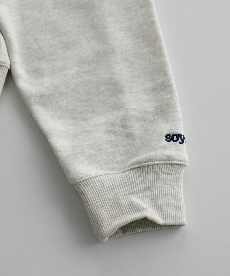 【新色追加/WEB限定】袖ロゴ刺繍ショートスウェット