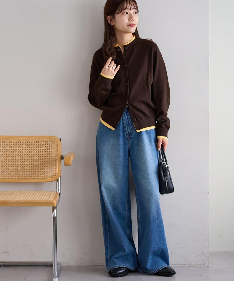 【新色追加!/WEB限定】レイヤードカーディガン