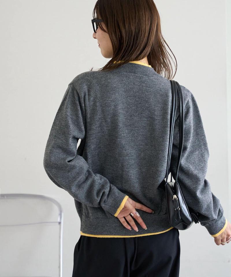 【新色追加!/WEB限定】レイヤードカーディガン