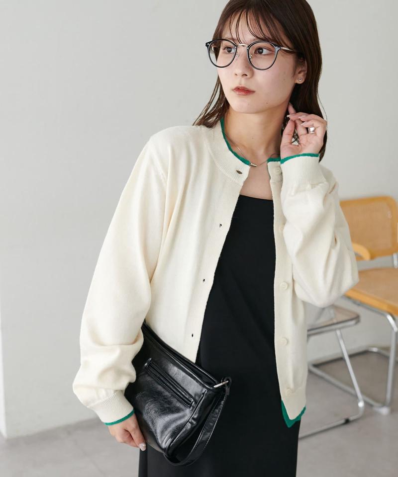 【新色追加!/WEB限定】レイヤードカーディガン