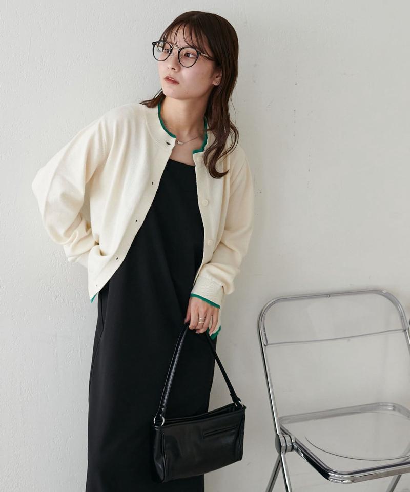 【新色追加!/WEB限定】レイヤードカーディガン