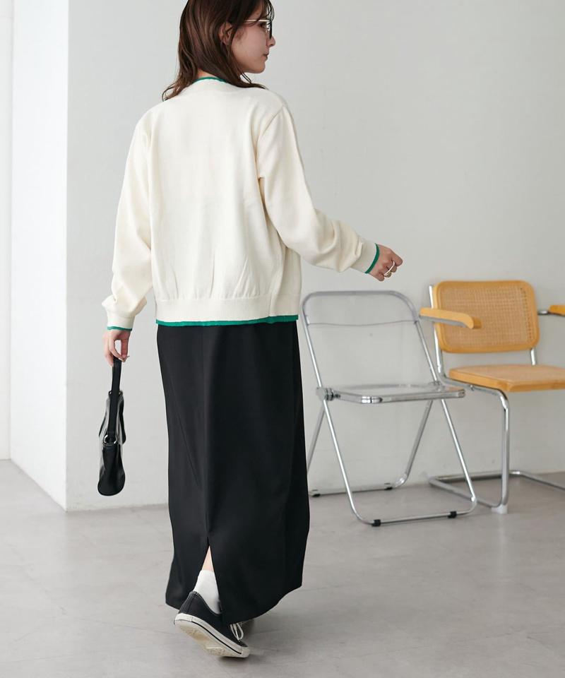 【新色追加!/WEB限定】レイヤードカーディガン