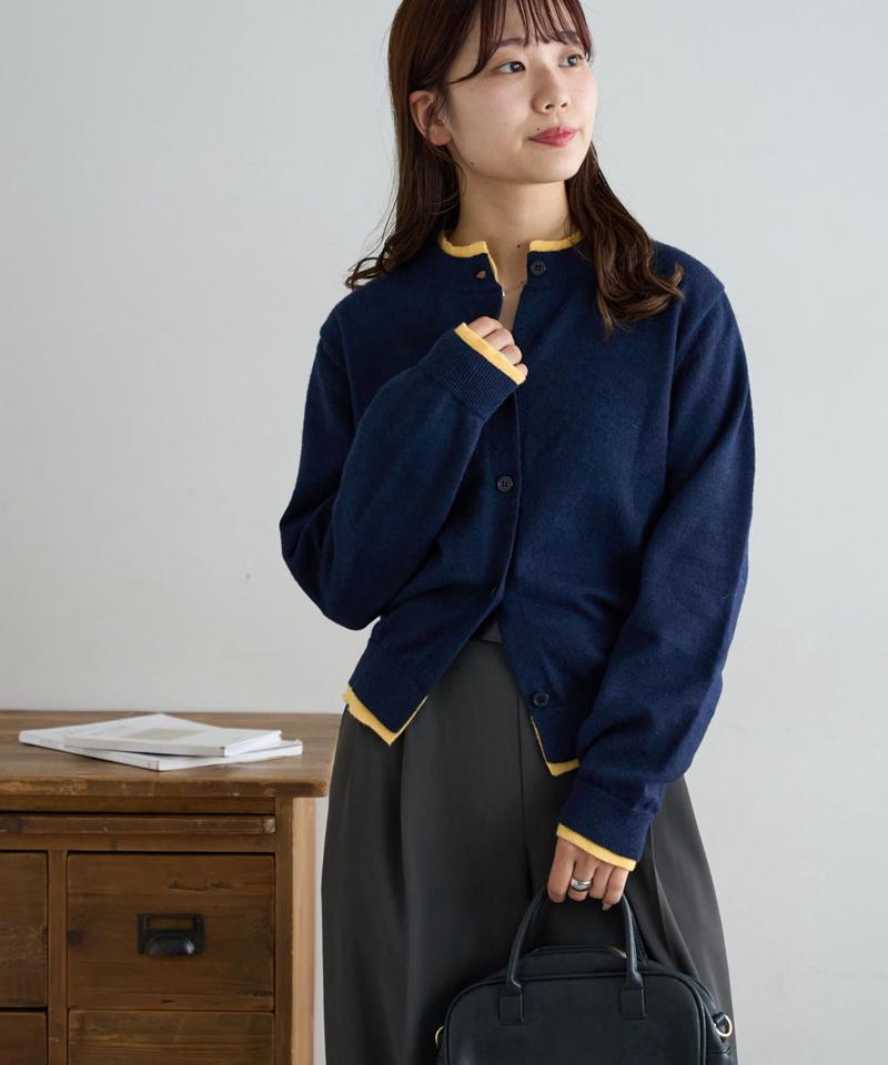 【新色追加!/WEB限定】レイヤードカーディガン