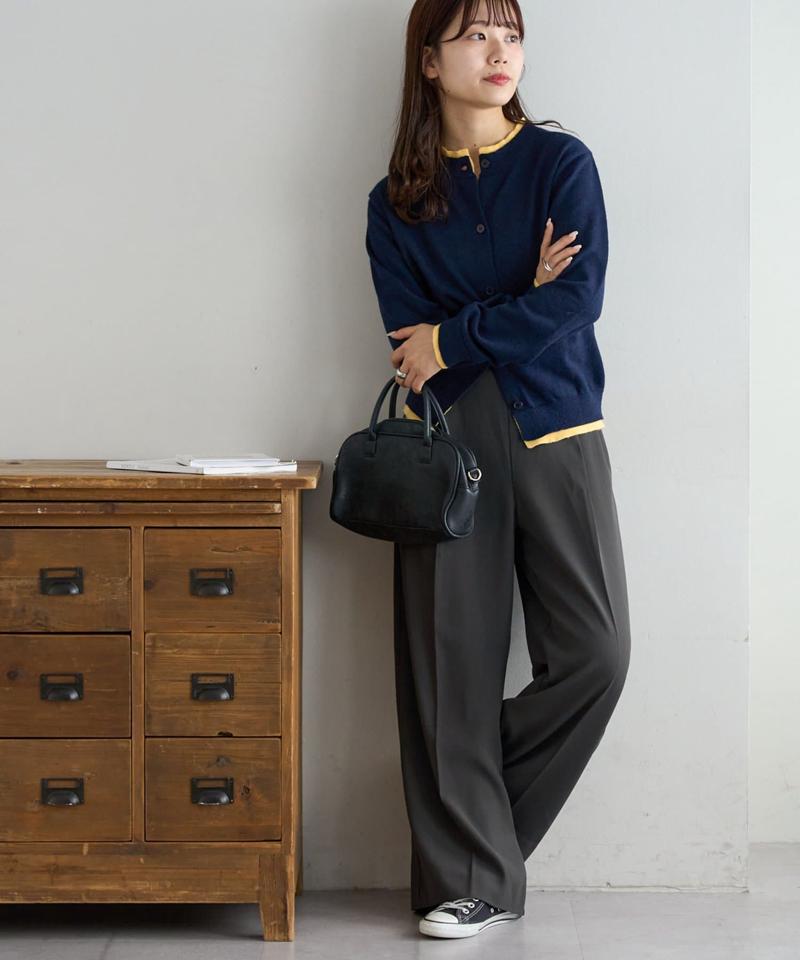 【新色追加!/WEB限定】レイヤードカーディガン