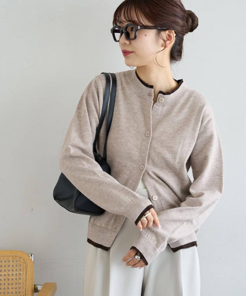【新色追加!/WEB限定】レイヤードカーディガン