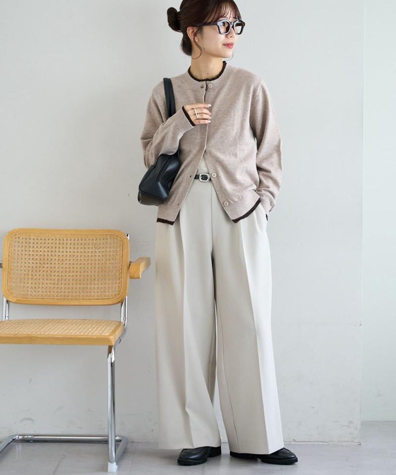 【新色追加!/WEB限定】レイヤードカーディガン