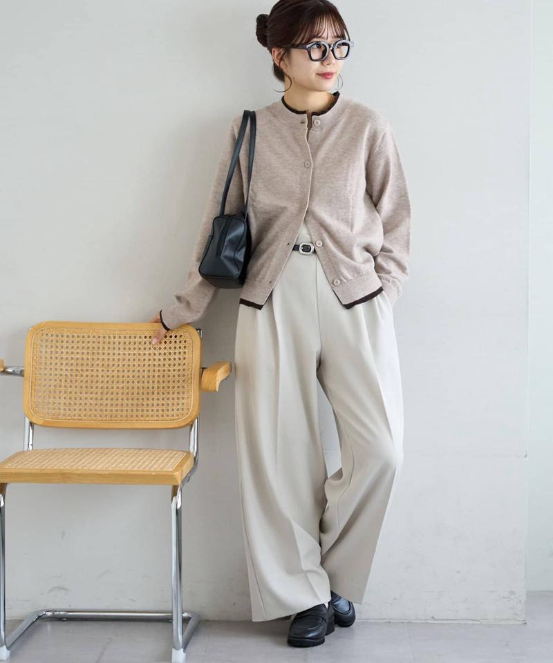 【新色追加!/WEB限定】レイヤードカーディガン